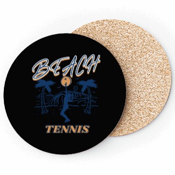 Discover Women's Beach Tennis Coasters