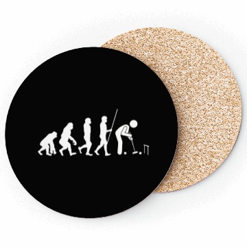 Discover Lawn Game - Golf Croquet Player Coasters