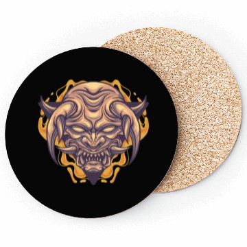 Discover horned devil Coasters