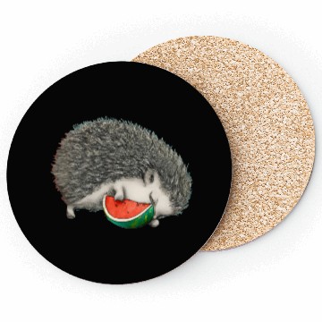 Discover Hedgehog Sleeping With Watermelon Coasters