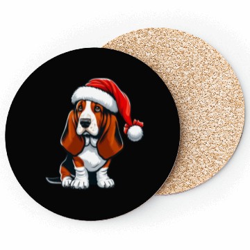 Discover Basset Hound Xmas Gifts Coasters