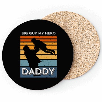 Discover DADDY Big Guy My Hero 2 Coasters