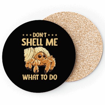 Discover Sea Creature Seafood Shells Hermit Crab Lover Coasters