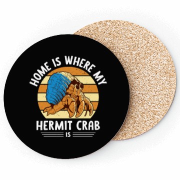 Discover Sea Creature Seafood Shells Hermit Crab Lover Coasters