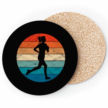 Discover Woman Running Coasters