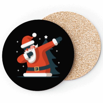 Discover Dabbing Santa Coasters