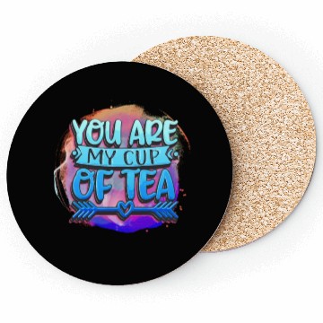 Discover you are my cup of tea Coasters