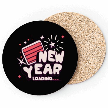 Discover NYE New Year Loading Cheers To Festive New Year's Coasters
