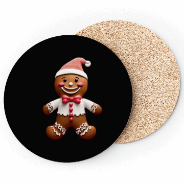 Discover Whimsical Wonders: Gingerbread Dreams Coasters