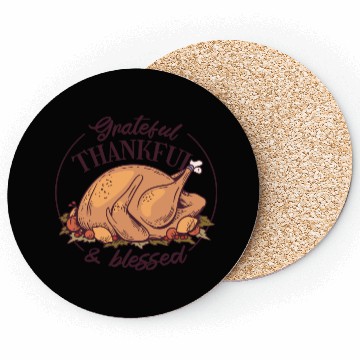 Discover Grateful, Thankful and Blessed Coasters