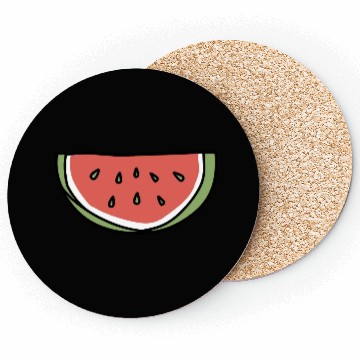 Discover Fresh Slice Watermelon Lover Coasters