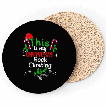 Discover This is my Christmas Rock Climbing Coasters