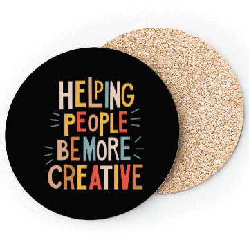 Discover Helping people to be more creative Coasters