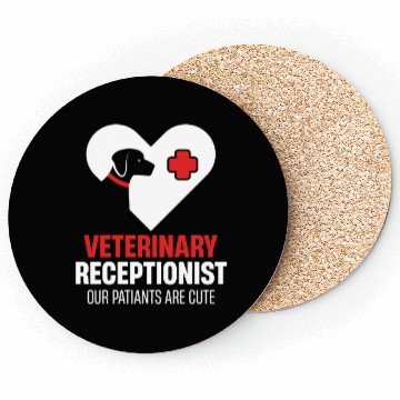 Discover Veterinary Receptionist Multitasking Zookeeper Coasters