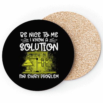 Discover Chemistry know solution for every problem science Coasters