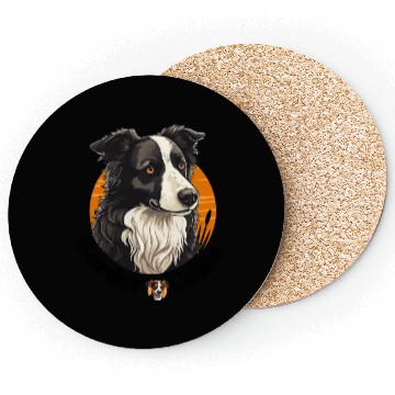 Discover Border Collie my favorite dog Coasters