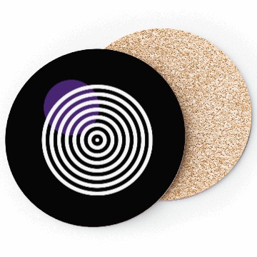 Discover homelon purple dot invert Coasters