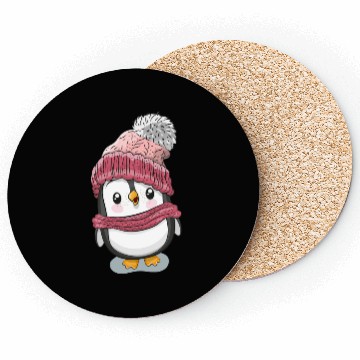Discover penguins Coasters