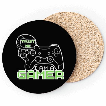 Discover Trust me Im a Gamer Coasters