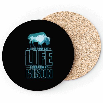 Discover All I know about Life I Learned from my Bison Coasters