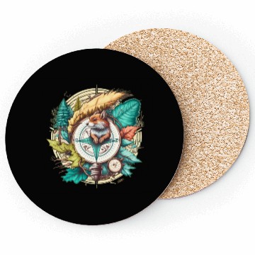 Discover Adventurous Squirrel Compass : Navigating Nature Coasters