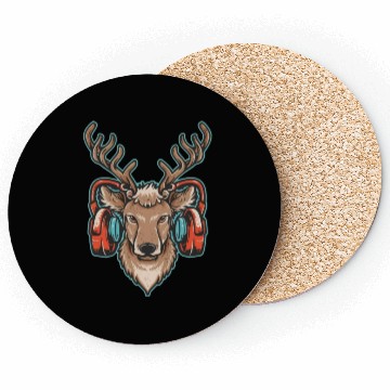 Discover Gamer Reindeer Coasters