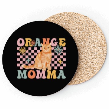 Discover Groovy Cat Mom Cat Lover Coasters