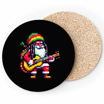 Discover Reggae Rhythms with Santa - Christmas Beat Coasters