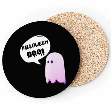 Discover Boo Halloween Coasters