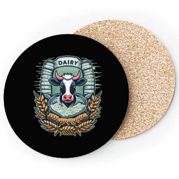 Discover Dairy cow Coasters