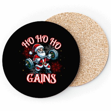 Discover Santa Claus Christmas workout Coasters