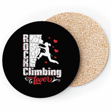Discover Rock Climbing Lover Coasters