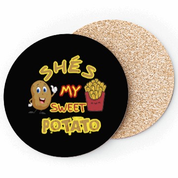 Discover shés my sweet potato Coasters