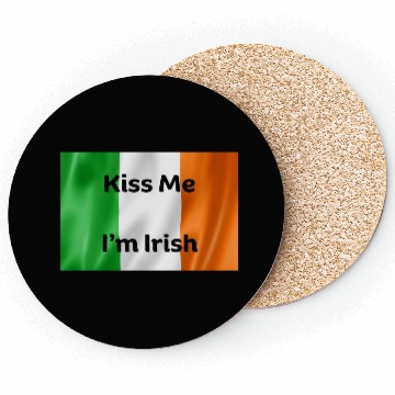 Discover Kiss Me I'm Irish Coasters
