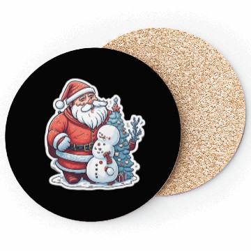 Discover Cheerful Holidays Await: Explore Our Santa Coasters