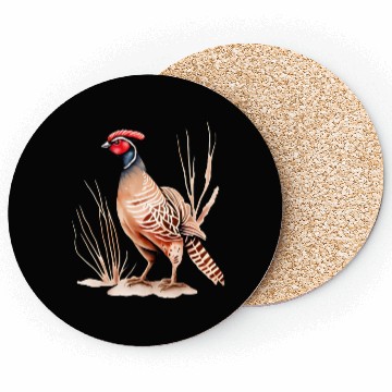 Discover Pheasant Bird Coasters