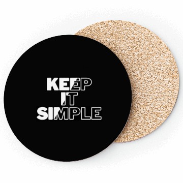 Discover keep it simple Coasters