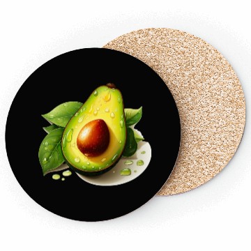 Discover Avocado for a Avocado lover and athlete Coasters
