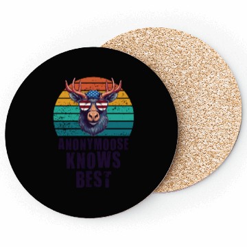 Discover Anonymoose Knows Best Cool Moose Coasters
