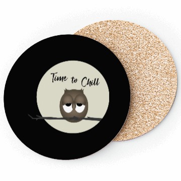 Discover Owl - Time To Chill Coasters