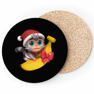Discover Monkey Banana Coasters