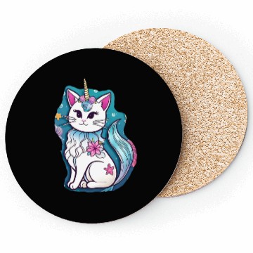 Discover Unicorn Mercat Coasters