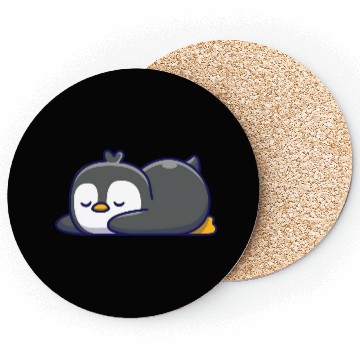 Discover Cute penguin sleeping Coasters