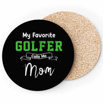 Discover Mothers day golfer mom Coasters