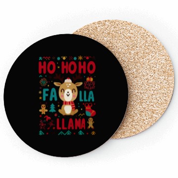 Discover ho ho ho reindeer Coasters