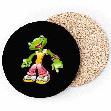 Discover Green Frog Coasters