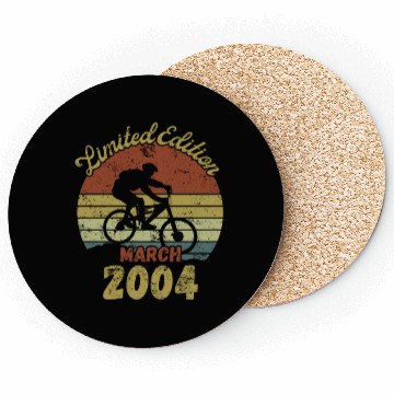 Discover Biker Limited Edition March 2004 Birthday Present Coasters