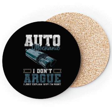 Discover Mechanic Automobile Master Hobbyist Coasters