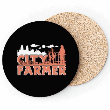 Discover City farmer Coasters