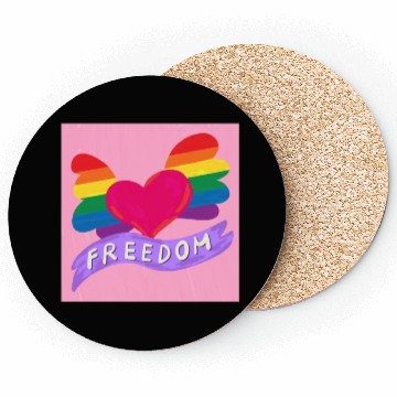 Discover Love Freedom Coasters